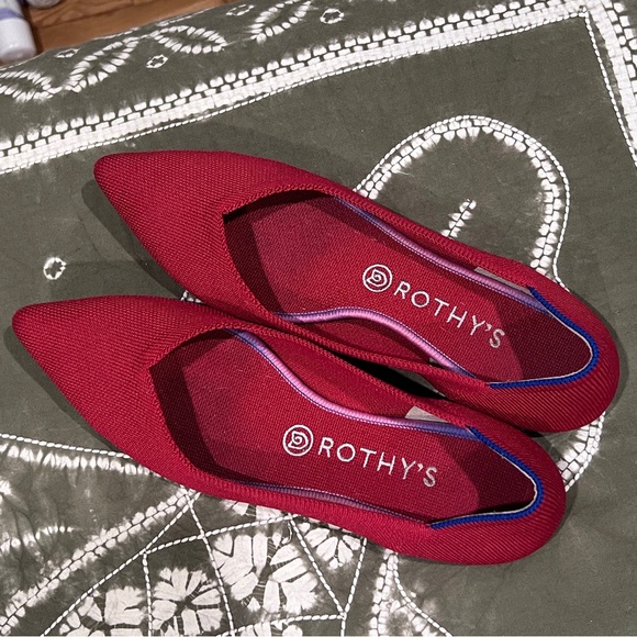 Rothy’s the point, Red, Size 10 - Picture 2 of 6